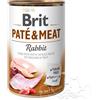 Brit Umido Cane patè e pezzi di Coniglio 400 gr
