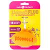 Farm Company Fidoroll Porta Sacchetti Igienici Palla Rugby Fluo Arancio 8x4,5 cm