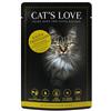 Cat\'s Love Umido Gatto Bustine Adult Vitello con Tacchino 85 g