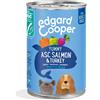 Edgard & Cooper Umido Cane Adult Salmone Tacchino Barbabietola 400 gr