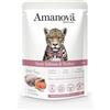 Amanova P11 Umido Gatto ADULT Sensitive Salmone e Tacchino 85 g
