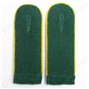 CAVALLERIA EM spalla BASI bottiglia verde color oro giallo con profili - WW2