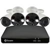 SWANN kit 4 x videosorv. Swann 8 canali Ext. IP66 + Registrat.-SWNVK-887802B2FB-EU
