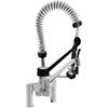 Attrezzature Professionali Gruppo Doccia MINI Biforo con Canna Fusa 5023-3/4 - Attacco 3/4" - Altezza Totale Cm 55