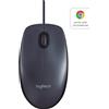 Logitech B100, Ambidestro, Ottico, USB tipo A, 800 DPI, Nero 84.989