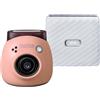 Fujifilm INSTAX PAL digital camera, Powder Pink + printer Link WIDE, Ash White