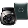 Fujifilm INSTAX Fotocamera digitale Fujifilm INSTAX PAL, Gem Black + stampante SQUARE Link, Green