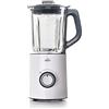 Lacor 69587 69587 - Battipenna elettrica White 700 W, senza BPA, 1'50 L, acciaio inossidabile