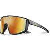 Julbo Fury S Occhiali da Sole, Nero/Grigio, Taglia Unica Unisex-Adulto