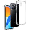 REY Cover in Gel TPU Anti-Shock per Honor X8 5G - Honor X6 4G - Honor X6 5G - Honor 70 Lite 5G, Morbido Silicone Custodie Protettivo Case, Anti-Scratch, Protettiva Sottile Back Cover