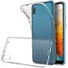 REY Cover in Gel TPU Trasparente per Huawei Y6 PRO 2019 / 8A, Ultra Sottile 0,33 mm, Morbido Flessibile, Custodia Silicone