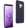 REY Cover in Gel TPU Nera per Samsung Galaxy S9, Ultra Sottile 0,33 mm, Morbido Flessibile, Custodia Silicone