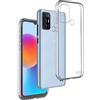 RonRun Cover per ZTE Blade A72 /V40 Vita (6.75), 360°Rotante Anello Supporto Case Custodia Antiurto Morbida Paraurti TPU in Silicone Copertura