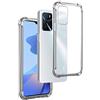 REY Cover in Gel TPU Anti-Shock per Oppo A16 - A55 5G - A54s, Morbido Silicone Custodie Protettivo Case, Anti-Scratch, Protettiva Sottile Back Cover