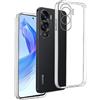 REY Cover in Gel TPU Trasparente per Honor 90 Lite 5G, Ultra Sottile 0,33 mm, Morbido Flessibile, Custodia Silicone