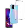 Custodia IVoler Trasparente Per Vivo Y21 / Y21s / Y33s – Silicone TPU Morbido Antiurto Con Protezione Fotocamera, Sottile E Leggera