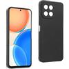 REY Cover in Gel TPU Nera per Honor X8 5G - X6 5G / 4G - 70 Lite 5G, Ultra Sottile 0,33 mm, Morbido Flessibile, Custodia Silicone