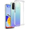 REY Cover in Gel TPU Trasparente per XIAOMI REDMI Note 11 PRO 4G - 5G - XIAOMI REDMI Note 12 PRO 4G, Ultra Sottile 0,33 mm, Morbido Flessibile, Custodia Silicone