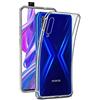 REY Cover in Gel TPU Trasparente per Huawei P Smart PRO 2019 - Honor 9X PRO - Huawei Y9s, Ultra Sottile 0,33 mm, Morbido Flessibile, Custodia Silicone