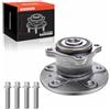 Frankberg Cuscinetto ruota Set di cuscinetti ruota Asse Posteriore Ruota flangiata diametro 143 Con Anello magnetico ABS Compatibile con B-Class W245 Classe A W169 Replace# 1699810027
