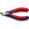 KNIPEX Tronchese per elettronica con tagliente frontale con impugnature multicomponente 115 mm, 64 42 115