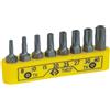 C.K T4527 Set di inserti per cacciaviti in supporto - 8 pezzi per viti Torx