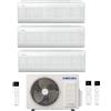 Samsung Climatizzatore Condizionatore SAMSUNG Trial Split Inverter serie WINDFREE AVANT S2 7000+7000+12000 con AJ052TXJ R-32 WI-FI INTEGRATO 7+7+12 A++/A++