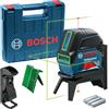 Bosch Livello laser Bosch GCL 2-15 G Livella lineare/puntiforme 10 m 500-540 nm (