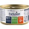 Exclusion Diet Intestinal Maiale e Riso Cibo Umido per Gatti - 12 lattine da 85 gr