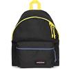 EASTPAK Padded Pak'r, Zaino Unisex - Adulto, Nero (Kontrast Lime Pilot), Taglia unica