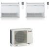 Mitsubishi CONDIZIONATORE MITSUBISHI DUAL SPLIT MFZ-KT A PAVIMENTO CONSOLE 9000+12000 BTU INVERTER MXZ-2F53VF4 A+++