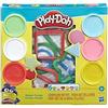 Hasbro Play-Doh Set Plastilina con Forme Geometriche, 6 vasetti