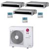 Lg Climatizzatore Condizionatore LG Canalizzabile R32 Trial Split Inverter 9000 + 9000 + 18000 BTU con U.E. MU4R25 NOVITÁ Classe A++/A+