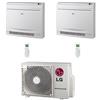 Lg Climatizzatore Condizionatore LG Console R32 Dual Split Standard Inverter 9000 + 18000 BTU con U.E. MU3R19 NOVITÁ Classe A+++/A++