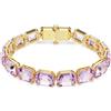 SWAROVSKI BRACCIALETTO MILLENIA, TAGLIO OCTAGONALE LILLA
