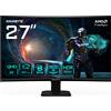 GIGABYTE GS27QCA 27" QHD Monitor Gaming Curvo 2560 x 1440 180Hz 1ms 250 cd/m Fr