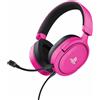 Trust GXT 498P Forta Cuffie Gaming con filo, con Microfono, colore Rosa - 25557