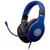 Qubick Cuffie Gaming con filo, con Microfono, FC Inter per PS5/PS4/Xbox e Switch colore Blu e Nero - ACMU0211