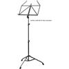 K & M KONIG & MEYER K&M 107 Music Stand LEGGIO PIEGHEVOLE IN ACCIAIO NERO Made Germany