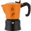 FOREVER Caffettiera Moka del Caffè d'Orzo 2 Tazze, Miss Orzi, Caffettiera per Bevande Decaffeinate, Caffettiera Moka per Casa & Viaggio, Tazze di Caffè, inclusa Guarnizione in Silicone & Microfiltro