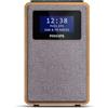 PHILIPS TAR5005-10 RADIO DAB PORTATILE LEGNO