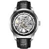 TYBERLEY Pagani Design Classico Fashion Uomo Scheletro Automatico Meccanico Orologio in pelle Cinturino in acciaio inox a carica automatica impermeabile Business Analogico sportivo Orologio da polso
