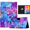 AsWant Custodia per Samsung Galaxy Tab A 10.1 2019 T510/ T515 - Pelle Ultra PU Case con Funzione Stand Tablet Protettiva Samsung Tab A (petal)