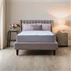 Ginflex Materasso Singolo Memory Foam 80x200 H25 | Tessuto traspirante | Antiacaro e Anallergico | Antibatterico e Ergonomico | Struttura indeformabile | 100% Made in Italy (Altezza: 25cm, 80x200)