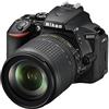 Nikon D5500 + Nikkor 18-105 VR Fotocamera Reflex Digitale, 24,2 Megapixel, LCD Touchscreen Regolabile, Wi-Fi Incorporato, Nero [Versione EU]