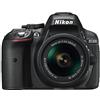 Nikon D5300 + AF-P DX NIKKOR 18-55mm VR + AF-P DX NIKKOR 70-300mm VR Kit fotocamere SLR 24,2 MP CMOS 6000 x 4000 Pixel Nero