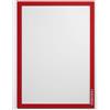 Franken AR14012 - Cornice da appendere, formato A4, con pellicola, spessore 1,82 mm, colore: Rosso, 2 Pezzi