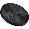 Normcore Base di ricambio per manomissione da 53,3 mm, base ondulata rivestita in titanio PVD, supporto aggiuntivo per manomissione in silicone