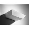 Tecnico by Sforzin ANCHISE applique a Parete 1 Luce in gesso bianco attacco GX53 l.15x16cm