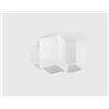 Tecnico by Sforzin HERAEA lampada da soffitto a 3 Luci in gesso bianco attacco GU10 19x24cm